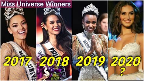 Miss Universe Winners List With Pictures