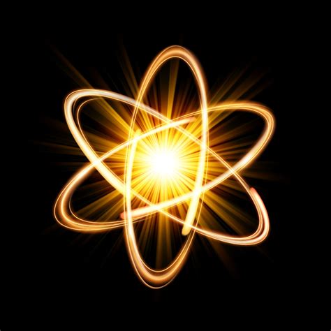 Dynamic Atom Light Explosion, isolated and easy to edit. Vector Illustration 5237985 Vector Art ...