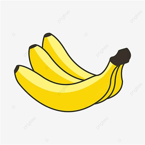 Cartoon Bananas Clipart Transparent PNG Hd, Banana Cartoon Clipart Elements, Banana Drawing ...