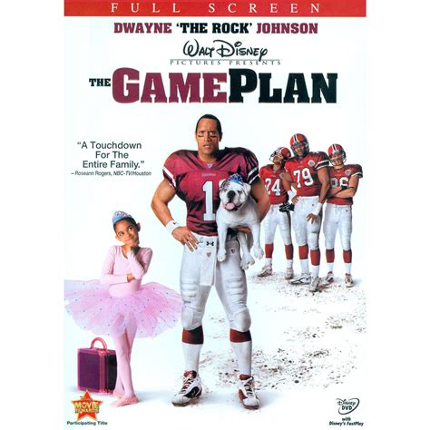 The Game Plan (P&S) (dvd_video) | Family movies, Plan movie, Good movies