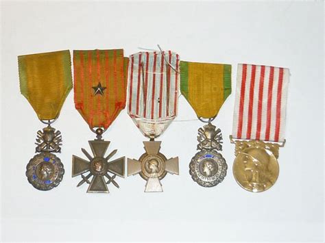 France - Lot old french military medals war 14 18 (M3) WW1 - Medal - 1918 - Catawiki