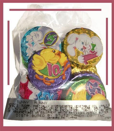 2 Bags @4oz Each (Bunny Munny) | Easter candy, Candy companies, Chocolate bunny