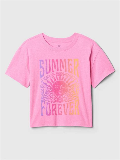 Kids Oversized Graphic T-Shirt | Gap Factory