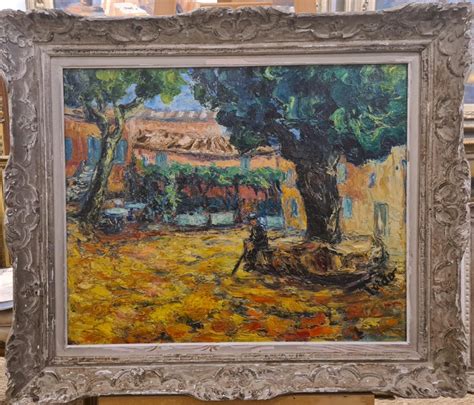 Maria Tordo - Under the Tree, Ramatuelle, South of France For Sale at 1stDibs