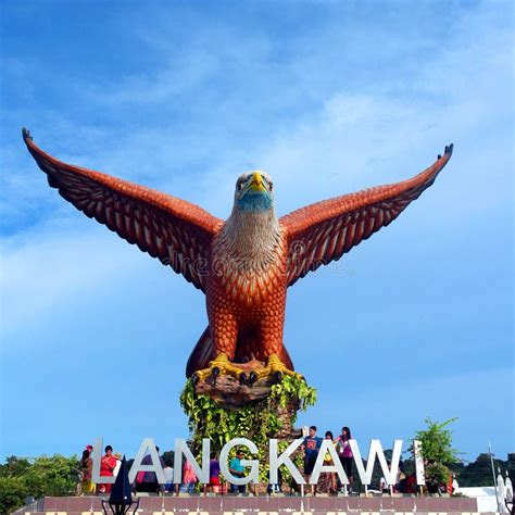 Eagle Square Langkawi , Big Eagle Statue, Malaysia Editorial Image - Image: 54018170