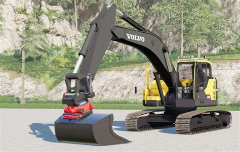 FS19 Volvo ECR235EL - FS 19 Forklifts / Excavators Mod Download