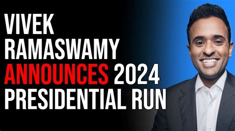 Vivek Ramaswamy Announces 2024 Presidential Run - YouTube