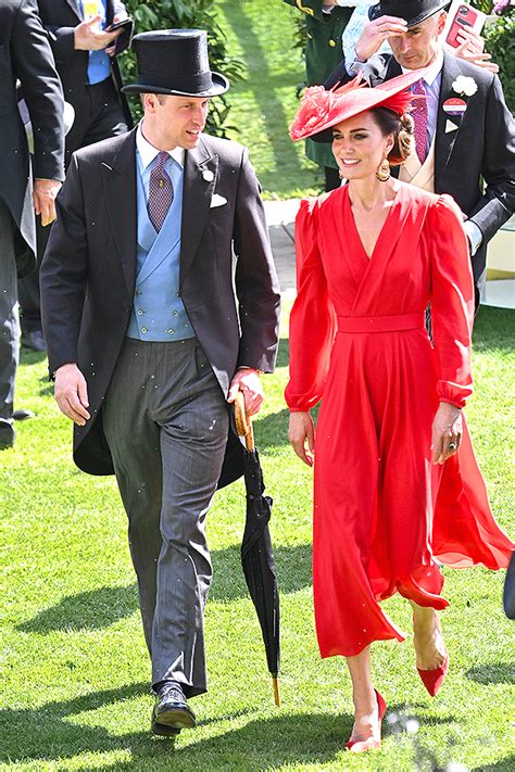 Kate Middleton In Red Dress At Royal Ascot 2023: Photos – Hollywood Life