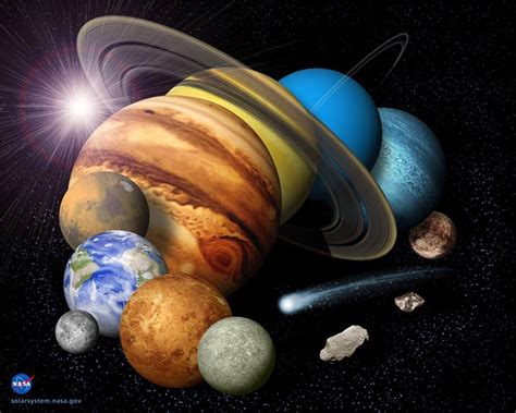 What are the Colors of the 9 Planets in Our Solar System? | Outer Space Universe