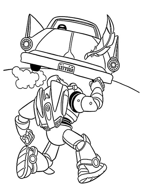 Free Printable Toy Story coloring page - Download, Print or Color Online for Free