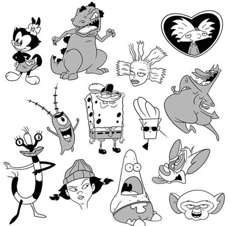 Update 92+ about cartoon tattoo designs unmissable - in.daotaonec