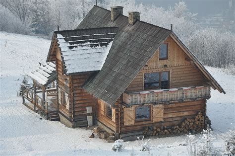 Winter Cabin | Cabins and cottages, Cabin, Log homes