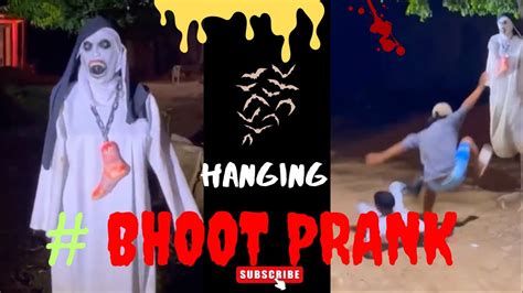 Bhoot Prank Video 👻 . Hanging Bhoot Funny Prank Indian video - YouTube