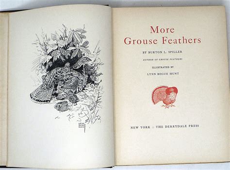 Grouse Feathers and More Grouse Feathers (Set of 2) by Burton L. Spiller: Very Good Hardcover ...