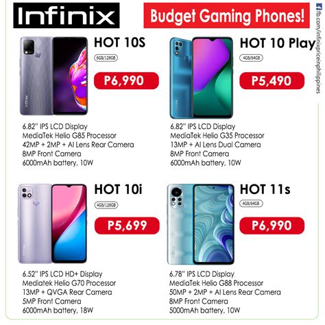 Infinix Budget Gaming... - Infinix Price List in Philippines | Facebook