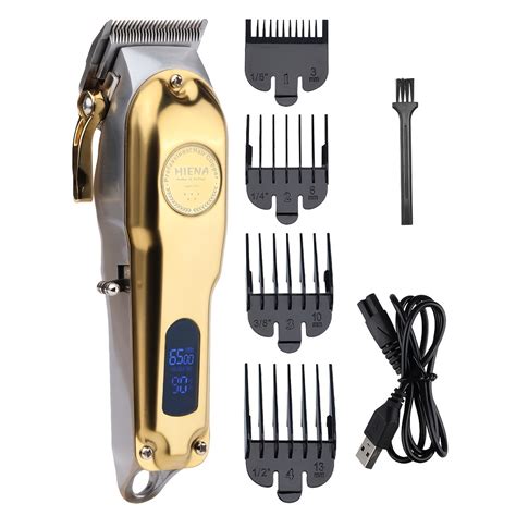 Professional Hair Clippers For Men, Hair Cutting Kit & Zero Gap T-blade ...