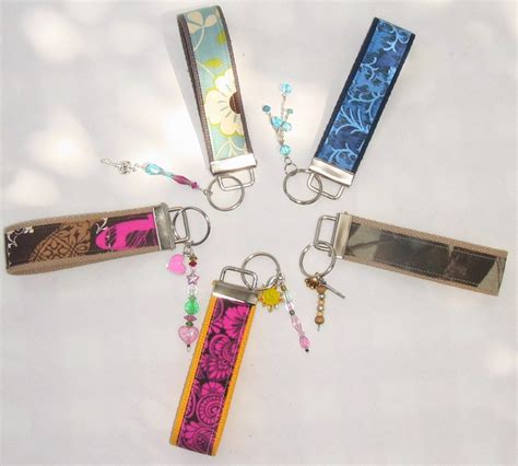 Key Fob Keychain with attached key ring. $8.50, via Etsy. | Keychain, Fobs, Etsy