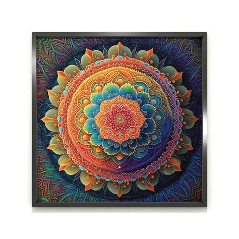 Mandala Wall Art, Mandala Wall Decor, Mandala Deco, Spiritual Mandala, Spiritual Wall Art ...