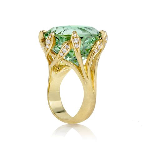 green beryl rings - Google Search | Green tourmaline ring, Jewelry ...