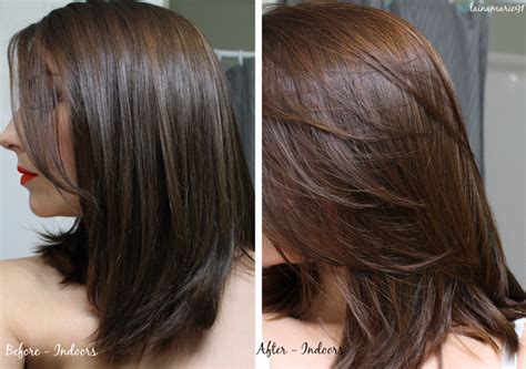 Lush Caca Rouge Henna Hair Dye - Before and After - On Dark Hair Short Dyed Hair, Dyed Hair ...