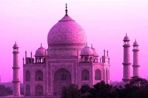 Pink Taj Mahal stock image. Image of mumtaz, peaceful - 2550963