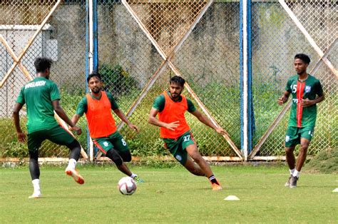 Bangladesh football team - practice session