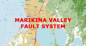 Marikina Fault Line Map