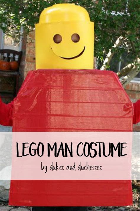 A Lego Man Costume - Dukes and Duchesses