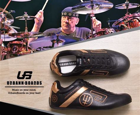 Neil Peart Shoes - Urbann Boards Drum Shoes Review