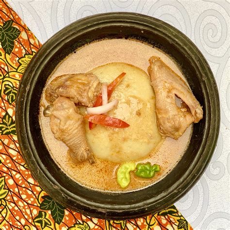 Fufu & Chicken Groundnut Soup – Azmera Restaurant