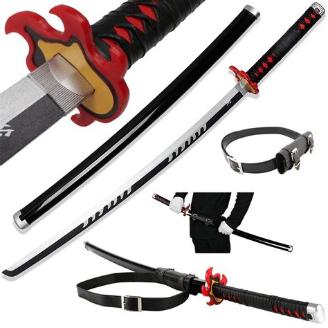 Buy Bamboo Demon Slayer Cosplay, Katana Samurai Anime s 41 inches ...