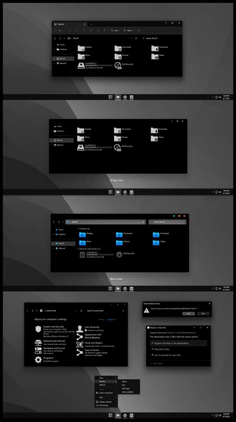 Full Black Theme For Windows 10 - Cleodesktop