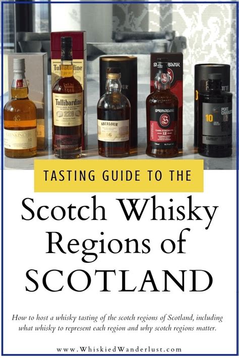 A Whisky Tasting Guide to the Scotch Regions of Scotland | Whiskied Wanderlust | Whisky tasting ...