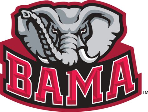 Alabama Crimson Tide4 NCAA Logo Vinyl Sticker - AG Design