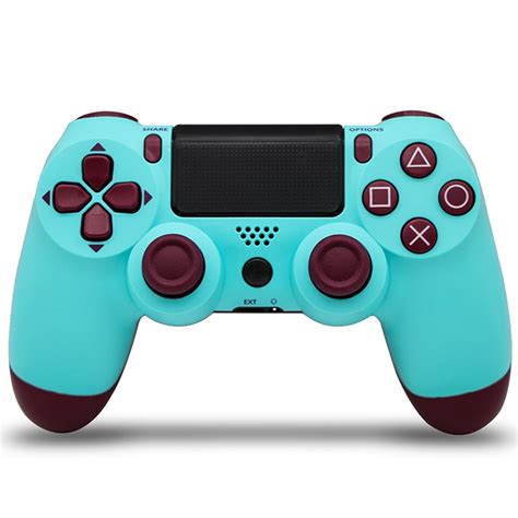 Wireless Bluetooth Game Handle Controller with Lamp for PS4 (Mint Green) – Alexnld.com