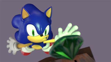 Sonic for Chaos Emerald (SFM) by Slava13 on DeviantArt