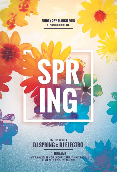 Spring Flyer on Behance