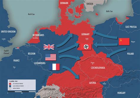 Europe In 1945 Map - United States Map