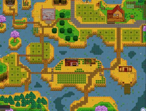 A well-rounded Riverland Farm layout : r/StardewValley