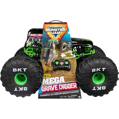 Monster Jam Mega Grave Digger RC | BIG W