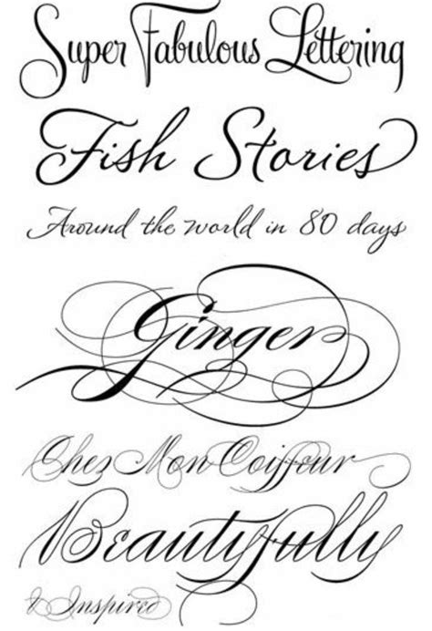 Pin by Michelle Frank on Tattoos | Tattoo fonts, Fancy fonts, Lettering