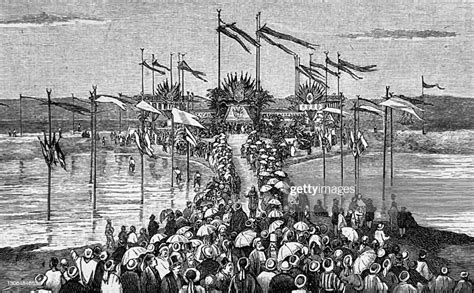 Opening Ceremony Of The Suez Canal High-Res Vector Graphic - Getty Images