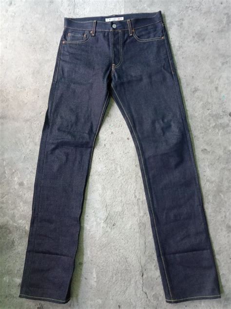 Uniqlo Japan selvedge, Men's Fashion, Bottoms, Jeans on Carousell