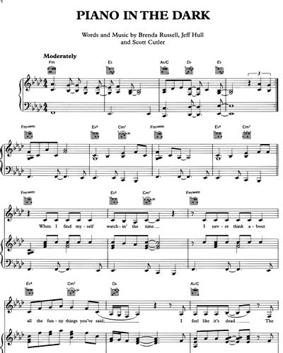 Piano In The Dark Sheet Music by Brenda Russell | nkoda | Free 7 days trial