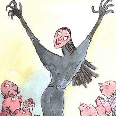 The witches roald dahl illustrations bald heads - engineerjawer