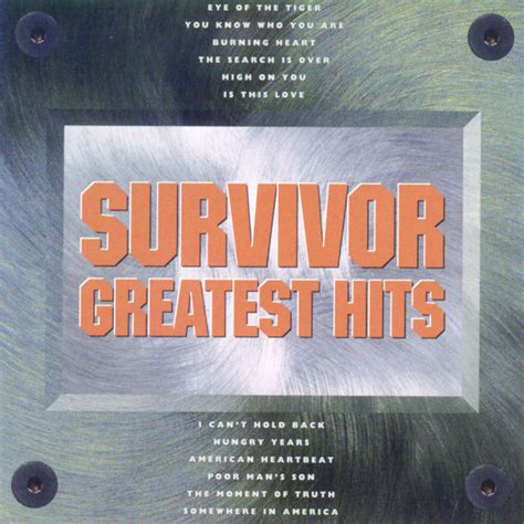 Survivor Greatest Hits - Compilation by Survivor | Spotify