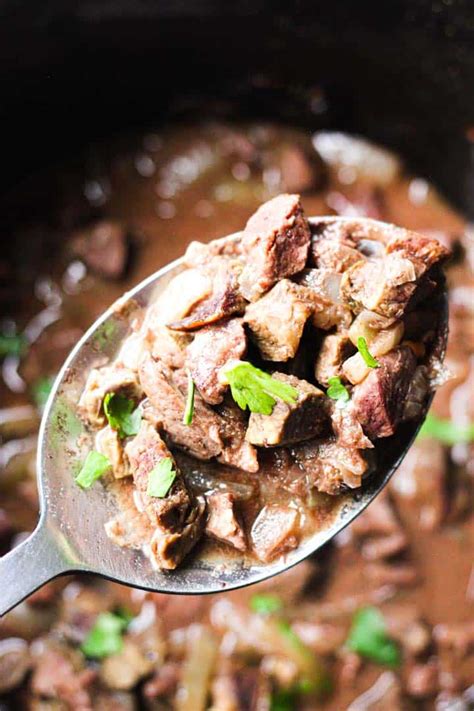 Keto slow cooker beef heart recipe - The Top Meal