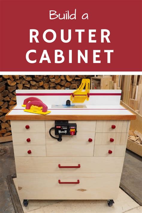 Router Cabinet – DIY Router Table Build | DIY Montreal