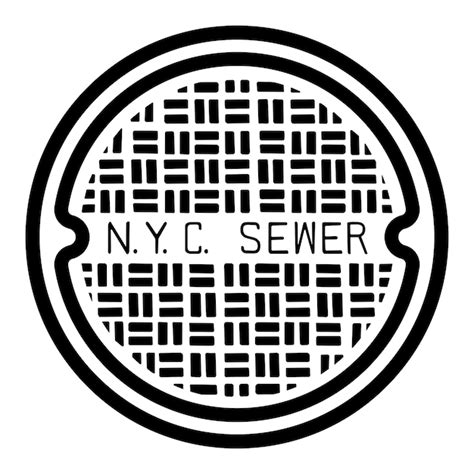 Premium Vector | New york city sewer