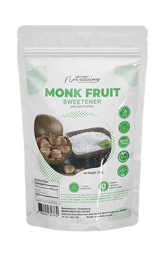 Monk Fruit Sweetener – Nutrilicious